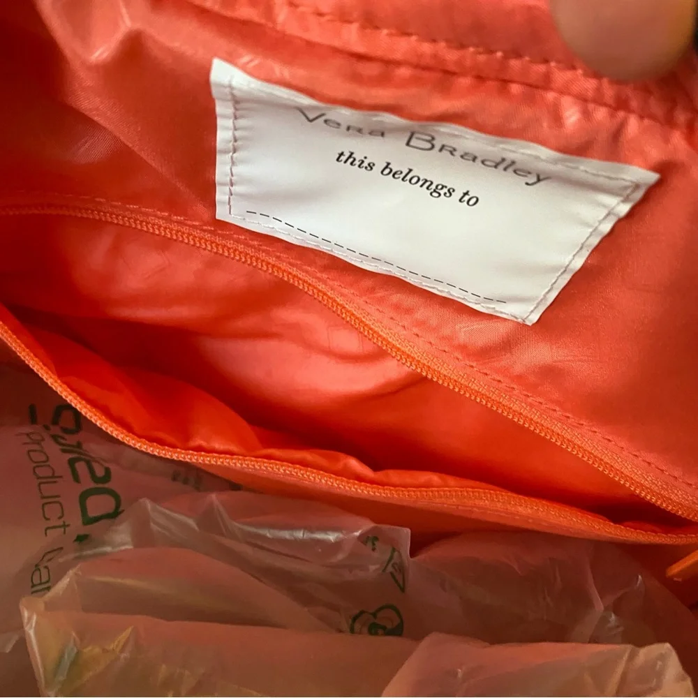 HP 🥳 🆕 VERA BRADLEY  | TANGERINE TWIST LIGHTEN UP ESSENTIAL LARGE BACKPACK